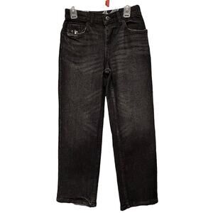 Wonder Nation Boys Loose Fit Skater Denim Jeans SIZE 8 with adjustable waist